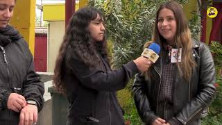 FERIA LITERARIA DE PEDRO LEMEBEL POR 8° BÁSICO [upl. by Shelburne]