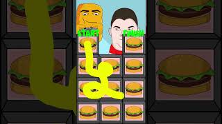 Choose Hamburger vs Oreo  Nikocado Avocado and Gegagedigedagedago Nuggets are playing Snake game [upl. by Haodnanehs262]