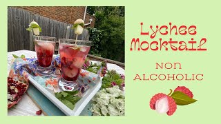 Lychee Mocktail [upl. by Kizzee989]