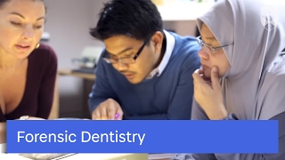 University of Dundee  School of Dentistry  Forensic Dentistry [upl. by Atinal]