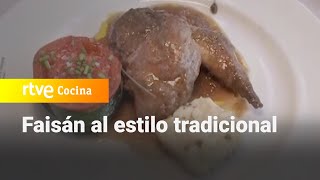 Faisán al estilo tradicional  Como Sapiens  RTVE Cocina [upl. by Ayt]