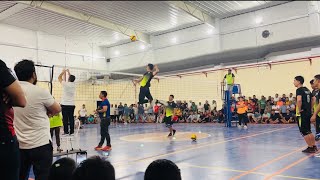 Ram Magar ko tahalka manxhe dhalaune spike volleyball sports [upl. by Lien]