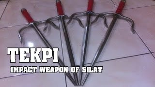 Silat Suffian Bela Diri  Tekpi Sai Weapon in Silat [upl. by Liatrice437]