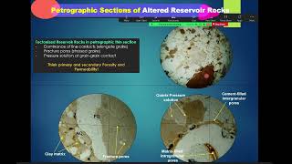 ResGeo09 Quartz Overgrowths and Pressure Solutions in Sandstone Petrographic Sections [upl. by Naginarb215]