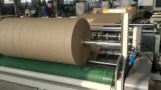 Cortadora Rebobinadora de Papel Heavy Duty Paper Slitter Rewinder paper slitting rewinding [upl. by Elissa]