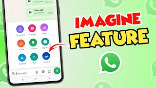 Whatsapp New Imagine AI Feature Update Everything You Need to Know [upl. by Otanutrof238]