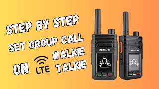 How to Set Group Call on Retevis RB20 Network Walkie Talkie Easy Guide to share with you [upl. by Artur]