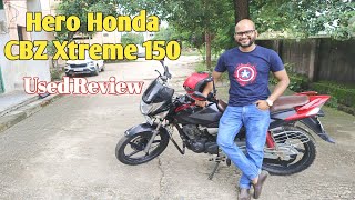 Hero Honda CBZ Xtreme 150 Used Review bikereview automobile hero cbz xtreme [upl. by Yeslaehc]