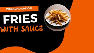 How To Make Fries In Air Fryer amp Special Sauce ✨ Weekend Special 1 🎉  The London Tarka [upl. by Zachar420]