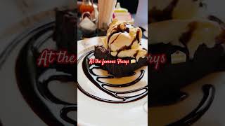 Desserts at Flurys Kolkata Parkstreet flurys parkstreetkolkata travel famousfood cakes fancy [upl. by Sackville]