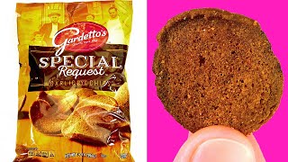 GARDETTOS GARLIC RYE CHIPS SPECIAL REQUEST  Lets See Whats Inside  Walmart Food [upl. by Paderna]