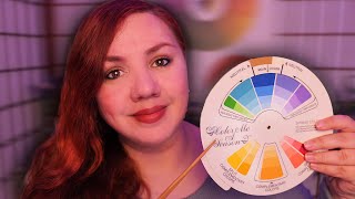 ASMR ESPAÑOL RolePlay Colorimetria de Maquillaje ✨ [upl. by Jaal333]