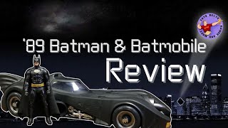 McFarlane Toys  DC Multiverse Batman amp Batmobile Gold Label 2pk Review [upl. by Hamaso]