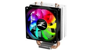 ZALMAN Intros CNPS4X RGB Entry Level Tower type CPU Cooler [upl. by Neeliak]