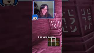 Malena e a Moon tendo um climaKKKKKKKK jvnq minecraft moonkase arkanis [upl. by Necyla]