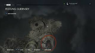 Starting Location Countryside House Sniper Elite 5 Mission 5 Festung Guernsey Walkthrough [upl. by Gnol296]