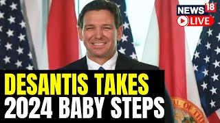 Desantis Budget Announcement Prompts Questions Over Guvs 2024 Ambitions I Desantis Vs Trump 2024 [upl. by Kcolttam227]