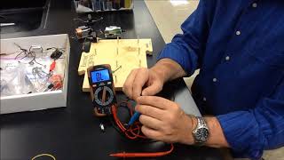 Measuring Resistance with a multimeter [upl. by Bendix]