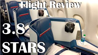 Flight Review DTWGRU Delta Airlines Business Class A330200  38 STARS FLIGHT Detroit to São Paulo [upl. by Stockwell871]