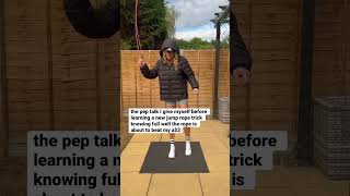 Padded jacket essential 🤣 jumprope funny skipping [upl. by Everest]