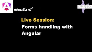 Handling Angular Forms with Live Sessions A Guide to TemplateDriven Approach [upl. by Euginom]