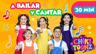 🥳Canciones Infantiles para bailar y cantar con ChikiToonz 🎉Música para Niños🎵 [upl. by Leakcim401]