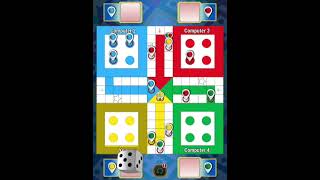 Ludo King 4 players  Ludo game in 4players  Ludo King  Ludo gameplay android game [upl. by Bradly]