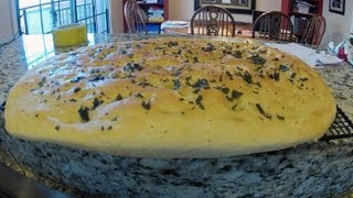 Homemade Focaccia Recipe  Go ProChef S01E01 [upl. by Brindell]