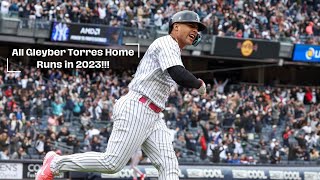 All Gleyber Torres Home Runs in 2023 [upl. by Ahsienek]