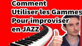 Comment utiliser les gammes pour improviser en Jazz [upl. by Porche]