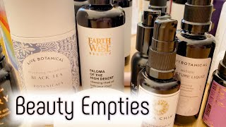 SEPTEMBER 2022 BEAUTY EMPTIES  Eco Beauty  Trish V [upl. by Sartin]