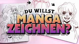 Du willst MANGA ZEICHNEN LERNEN [upl. by Stoecker]