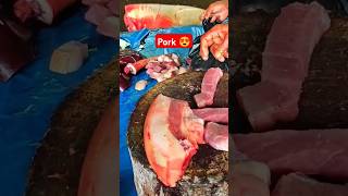 Amazing Pork Cutting for Pork Lovers bollywood song hindisong oldisgold pork food meat short [upl. by Yael]