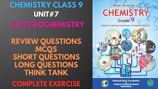 Chemistry Class 9 Chapter 7 Complete Exercise 2024  National Book Foundation  Federal Board [upl. by Lachance]