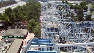 Screamer front seat onride HD POV Scandia Amusement Park [upl. by Ytsanyd]