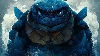 Blastoise hydro pump  rapid spin in 1700 master rank gameplay [upl. by Htebazil]