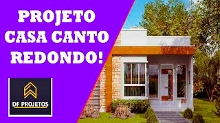 Planta de casa canto redondo [upl. by Pfaff]