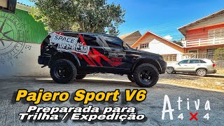 Pajero V6 Preparada para Trilha e Expedição [upl. by Susie]