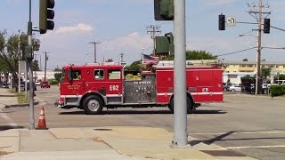 Torrance Fire dept E92 and B91 [upl. by Jeddy]