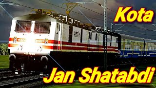 Kota🔥Jan Shatabdi Express  Early Morning Departure🔥  Kota To Hazrat Nizamuddin [upl. by Nivrae816]