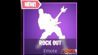 Fortnite quotRock Outquot Emote Cover with TAB [upl. by Thomasin]