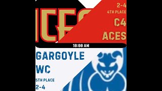 C4 Week 3 Aces 24 vs Gargoyles WC 24 [upl. by Nnayllehs]