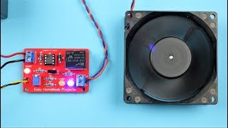 How to Make Temperature Controlled DC Fan [upl. by Kahle]