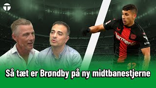 SÅ TÆT ER BRØNDBY PÅ NY MIDTBANESTJERNE  Tipsbladets Transfer Talk [upl. by Bikales]