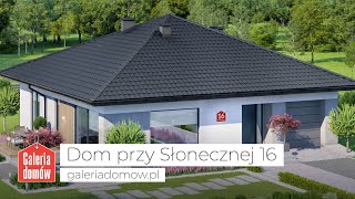 Projekt domu przy Słonecznej 16  GaleriaDomowpl [upl. by Jabez]