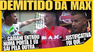 CARIANI NÃO QUIS NO TIME DA MAX O PROFESSOR BELMIRO E VEJA [upl. by Melvena]