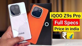 iQOO Z9s Pro Price amp Launch Date in India  iQOO Z9s Pro Full Specs [upl. by Nibroc]