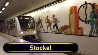 Metro Station Stockel  Brussels 🇧🇪  Walkthrough 🚶 [upl. by Eibbed]