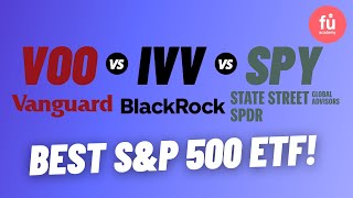 VOO vs IVV vs SPY  Which one is the Best SampP 500 ETF VANGUARD BLACKROCK or STATE STREET [upl. by Evyn]