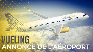 Annonce daéroport de Paris Vueling [upl. by Aierb]